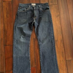 Fossil Dark Blue Straight Men's Jeans